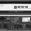 Усилитель мощности ELECTRO-VOICE Q1212 - SOUND4YOU - Аренда оборудования: звукового, светового, видео, сценического, мебели и прочего оборудования для мероприятий любого формата и масштаба с доставкой по Екатеринбургу и области