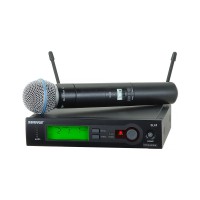 Профессиональная вокальная радиосистема SHURE SLX24E/B58 - SOUND4YOU - Аренда оборудования: звукового, светового, видео, сценического, мебели и прочего оборудования для мероприятий любого формата и масштаба с доставкой по Екатеринбургу и области