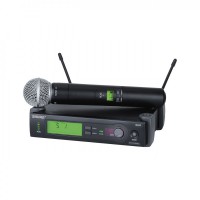 Вокальная радиосистема SHURE SLX24E/SM58 - SOUND4YOU - Аренда оборудования: звукового, светового, видео, сценического, мебели и прочего оборудования для мероприятий любого формата и масштаба с доставкой по Екатеринбургу и области