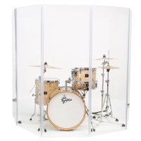 Звукоизоляционный экран для барабанов BLAST DRUM SHIELD - SOUND4YOU - Аренда оборудования: звукового, светового, видео, сценического, мебели и прочего оборудования для мероприятий любого формата и масштаба с доставкой по Екатеринбургу и области